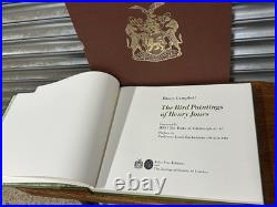 The Bird Paintings of Henry Jones Limited Edition Book 116/500 Rare Book