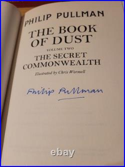 The Book of Dust Volume Two The Secret Commonwealth, Philip Pullman, Signed Ltd
