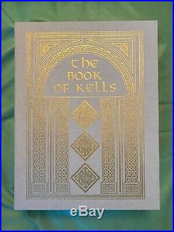 The Book of Kells, Easton Press, Deluxe Limited Edition Leather with Clam Case