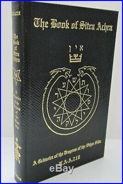 The Book of Sitra Achra, Grimoire of the Dragons of the Other Side, Ltd. Ed. NEW