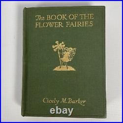 The Book of the Flower Fairies by Cicely M Barker 1st edition 1927 Compilation