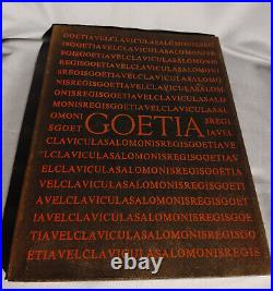The Book of the Goetia -ed. By Aleister Crowley, Equinox edition, 1976 Grimoire