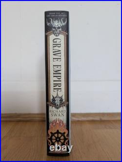 The Broken Binding Grave Empire? HAND SIGNED by Richard Swan IN HAND