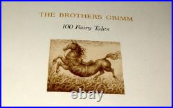 The Brothers Grimm 100 Fairy Tales, Limited Edition, Leather Binding, 1984