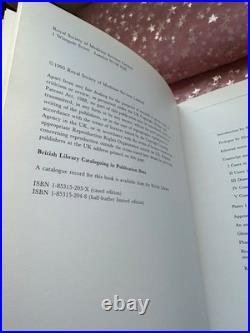 The Case Books of John Hunter FRS Half-leather limited edition Signed Hardback