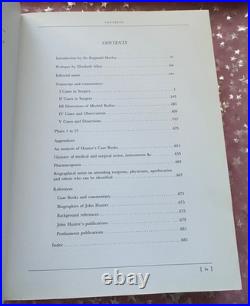 The Case Books of John Hunter FRS Half-leather limited edition Signed Hardback