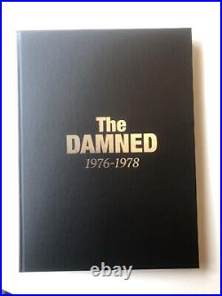 The Dammed 1976-1978 By The Damned Signed Copy Limited Edition Book Punk Stiff