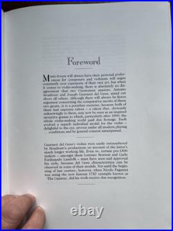 The Eternal Influence Of Antonio Stradivari Limited Ed Signed Rare Book 20/100