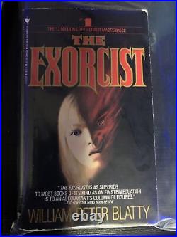 The Exorcist RARE COVER Edition by William Peter Blatty Rare Book