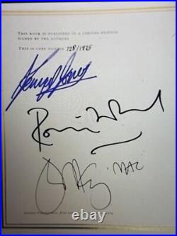 The Faces 1969-75 Collector Limited Edition Signed Book Rock Hall Of Fame