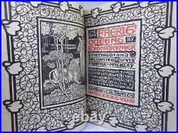 The Faerie Queene By Edmund Spenser 1897 Louis Fairfax-muckley Limited Edition