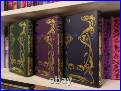 The Falconer Trilogy by Elizabeth May? ILLUMICRATE, SPRAYED EDGE, SIGNED EDITION