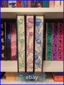The Falconer Trilogy by Elizabeth May? ILLUMICRATE, SPRAYED EDGE, SIGNED EDITION