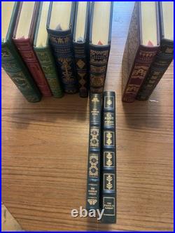 The Franklin Library, Can buy separately, Leather binding Limited edition books