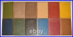 The Furnival Books Complete in Twelve Volumes 1930-32 1st Limited Eds Signed