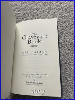 The Graveyard Book Neil Gaiman Dave McKean Easton Press Signed Leather Bound CoA The Graveyard Book Neil Gaiman Dave McKean Easton Press Signed Leather Bound CoA