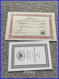 The Graveyard Book Neil Gaiman Dave McKean Easton Press Signed Leather Bound CoA