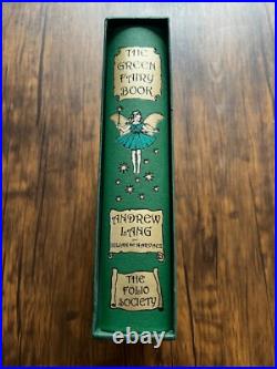 The Green Fairy Book Andrew Lang Folio Society Illustrated 1st Print VGC