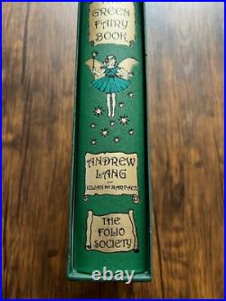 The Green Fairy Book Andrew Lang Folio Society Illustrated 1st Print VGC
