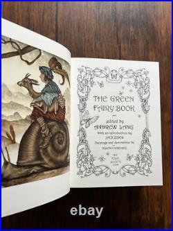 The Green Fairy Book Andrew Lang Folio Society Illustrated 1st Print VGC