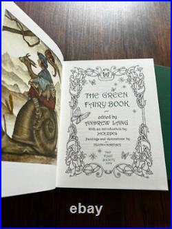 The Green Fairy Book Andrew Lang Folio Society Illustrated 1st Print VGC The Green Fairy Book Andrew Lang Folio Society Illustrated 1st Print VGC