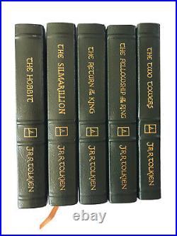 The Hobbit. The Lord of the Rings. 5 Volumes. JRR TOLKEN. Easton Press 1999