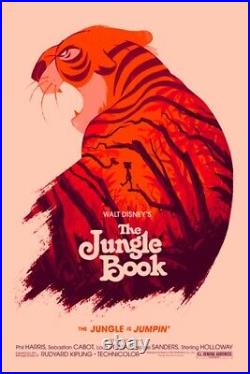 The Jungle Book by Olly Moss Ltd x/50 AP Poster Print Art MINT Mondo