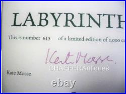 The LABYRINTH, A very Limited Edition Book, Personally Signed by Kate MOSSE