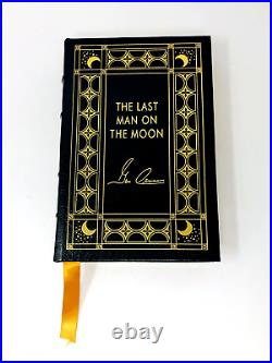 The Last Man On The Moon Eugene Cernan Signed Easton Press Leather