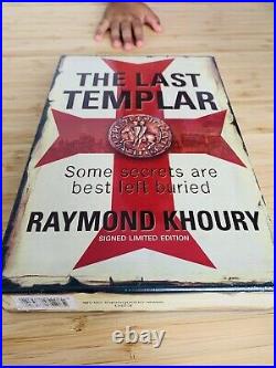 The Last Templar SIGNED SEALED NUMBERED LIMITED EDITION SLIPCASED Raymond Khoury