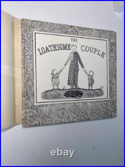 The Loathsome Couple by Edward Gorey SIGNED / First Edition / w Dust Jacket