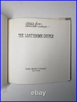 The Loathsome Couple by Edward Gorey SIGNED / First Edition / w Dust Jacket