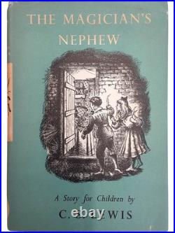 The Magician's Nephew by CS Lewis First UK Edition Illustrated