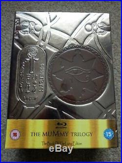 The Mummy Trilogy (The Book Of The Living) Everythingblu Bluray Steelbook NEW