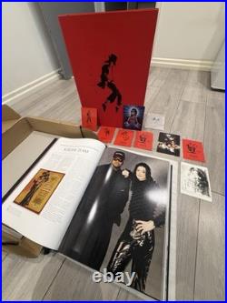 The Official Michael Jackson Opus Limited Illustrated Hardcover Box Set Prints