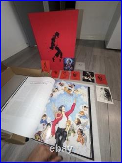 The Official Michael Jackson Opus Limited Illustrated Hardcover Box Set Prints