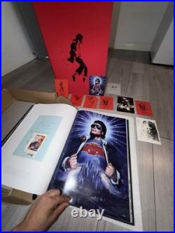 The Official Michael Jackson Opus Limited Illustrated Hardcover Box Set Prints