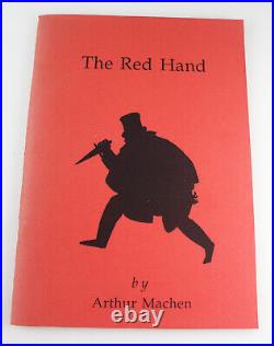 The Red Hand by Arthur Machen Tartarus Press Carbonnek 1992 Ltd. 50 / 250