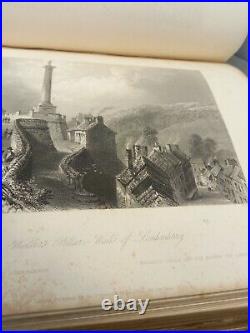 The Scenery And Antiquities Of Ireland Vol I, II Antique Book W H Bartlett 1840s