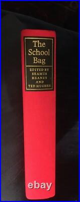 The School Bag book signed by both editors, limited edition collectible like new