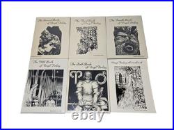 The Second Through Seventh Book of Virgil Finlay Set Limited Edition 1978 HCDJ
