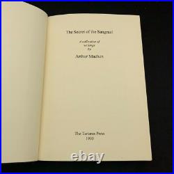 The Secret of the Sangraal Arthur Machen Tartarus Press (1st Ed HC DJ 1995)
