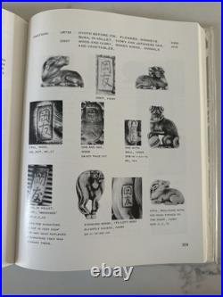 The Signature Book of Netsuke, Inro, and Ojime Artists George Lazarnick 1st