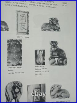 The Signature Book of Netsuke, Inro, and Ojime Artists George Lazarnick 1st