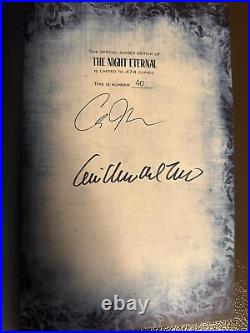 The Strain. Lonely Road Books. Signed Limited Edition #d Set. Guillermo De Toro