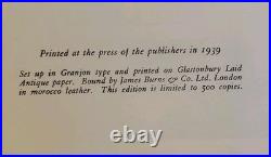 The Three Northern Counties of England 1939, No 180 of a Limited edition of 500