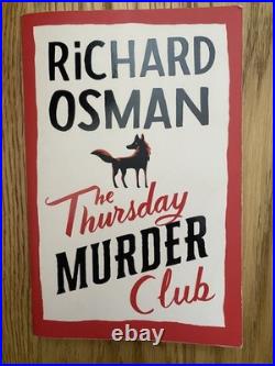 The Thursday Murder Club. Limited Edition Uncorrected Proof 2020. Now on Netflix