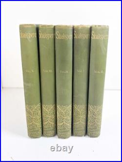 The Works of Shakespeare Vol 1-2 & 4-6 The Mignon Edition 500 Copies 1891