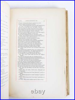 The Works of Shakespeare Vol 1-2 & 4-6 The Mignon Edition 500 Copies 1891