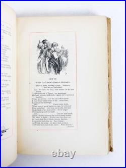 The Works of Shakespeare Vol 1-2 & 4-6 The Mignon Edition 500 Copies 1891